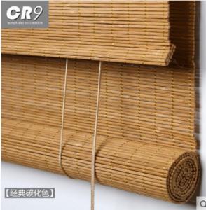 Wholesale Slat Outdoor Roll Up Bamboo Blinds Weaving With Raffia Compact Framework from china suppliers