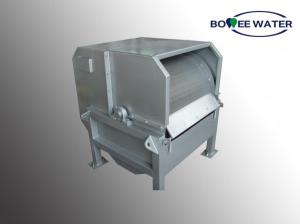 Wholesale External Feed Rotary Drum Screen Silver Metal Color Robust Perforated Opening Type from china suppliers