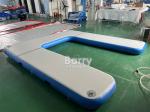 OEM ODM Drop Stitch DWF Material Inflatable Platform For Water Inflatable Swim