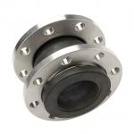 Stainless Steel Flange Connection Flexible Rubber Expansion Joint with SILVER