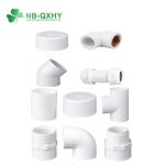 Blue Complete Size and Model Water Supply UPVC Pipe Fittings for Pressure