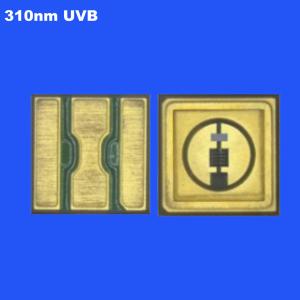 Wholesale 0.6W 310nm UVB 3535 SMD LED Chip Ceramic Sealing Clear Lens 120 Deg For Plant Growth from china suppliers