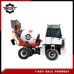 Long Life Self Loading Truck Mounted Concrete Mixer For Construction Use