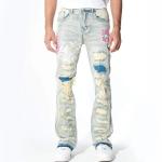 Custom Slim Fit Jeans Skinny Streetwear Straight-Leg Premium Stretchy Pants