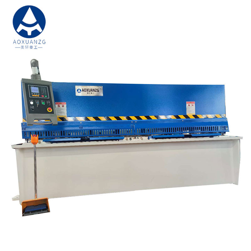7.5kw Automatic Hydraulic Swing Shearing Machine QC12K-6*2500 For Sheet Metal