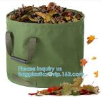 Gallon Garden Bags 1-Pack Heavy Duty Reusable Yard Leaf Bag Holder Collapsible