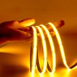Ra90 DC 480 LED Chips Cob Led Rgb Flexible Led Strip 24v 3000k