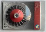Durable Twist Knot Bevel Wire Brush Strong Steel Wires Fits M14 Angle Grinders