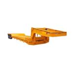 Customized 13t Grade Excavator Hydraulic Lowboy Semi-Trailer with Detachable