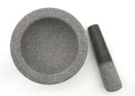 Heavy Duty Stone Mortar And Pestle Set For Guacamole Pesto Herb Granite Grinder
