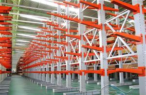 Wholesale Lightweight Medium Duty Cantilever Racking Suppliers Warehouse Stacking Rack System Glass Racks from china suppliers