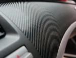 Gloss 4D Black Carbon Fiber Vinyl Wrap Film Air Release Slidable