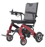 Lightweight Carbon Fiber Electric Wheelchair 120kg Load Capacity Reclining