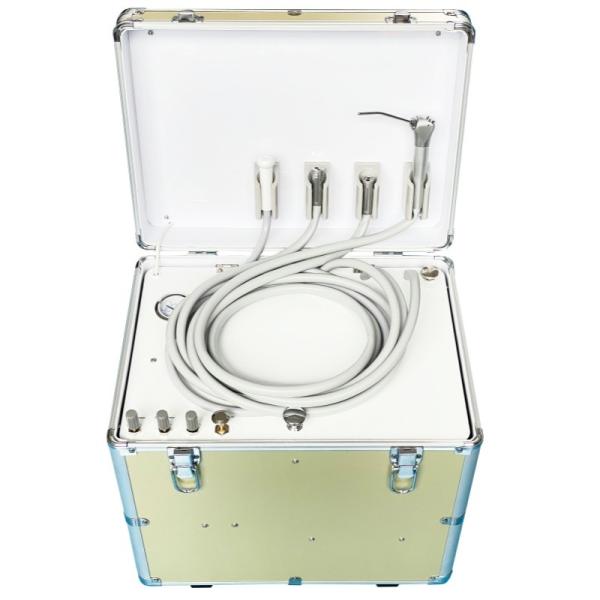Portable Dental Delivery Unit With Air Compressor System 550W Mobile Dental Unit