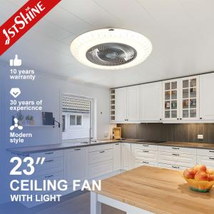 Wholesale Large Air Flow Bedroom Flush Mounted Ceiling Fan with Remote and Natural Wind DC Motor from china suppliers