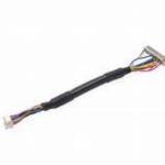 AWG26-28 Wire Gauge 105C Rated Temperature LVDS Serial Cable with Low-Voltage