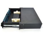 Cold Roll Steel 19 Fiber Optic Patch Panel For Fiber Distribution / Terminal