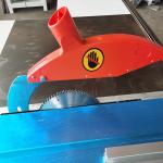 Linear Cutting Sliding Table Saw Machine 90 Degree For Woodworking