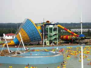 Wholesale Waterpark Project, Outdoor Water Park Engineering Projects / Customized Water Slide from china suppliers