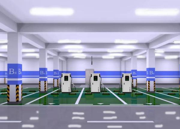 Reliable Type 2 Connector Commercial EV Charging Points For Industrial