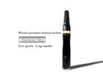 Digital Gyromagnetic Swith Panel Permanent Makeup Tattoo Pen For Eyebrow