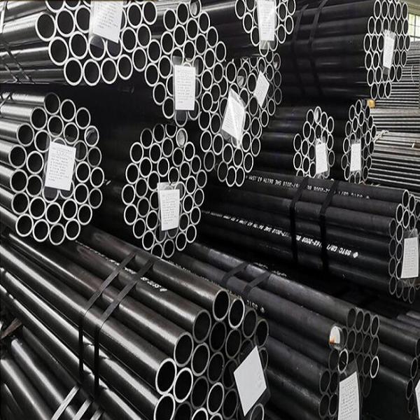 ASTM A53 Schedule 40 Carbon Seamless Steel Pipe With Black Painting Hot Rolled