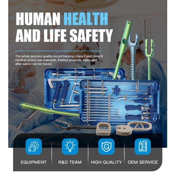 Orthopedic Surgical Spinal Instruments Silk Tap 6.5 for Scoliosis Surgery