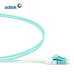 Duplex Multimode Fiber Patch Cable LC To LC OM3 Patch Cord PVC / LSZH OEM / ODM