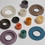 30-90 Shore A Resilient Compression Molded Rubber Parts For Industrial