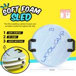 Soft Foam Snow Sled Woowave Custom 21 Inch Outdoor Snow Scooter for Children
