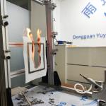 ISO 6941 ISO 6940 Vertical Combustibility Tester For Textile Fabric