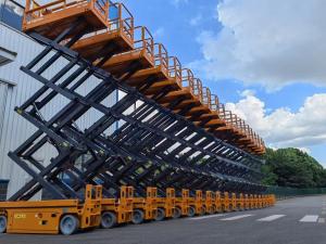 Wholesale Man Boom Lift Skyboom SSL-12HD Electrical Scissor Boom Lift 12m Working Height from china suppliers