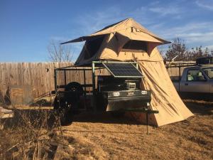 Wholesale Water Resistant 4x4 Roof Top Tent Easy Operate With Side Awning CE Certificated from china suppliers