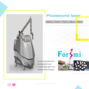 Wholesale Korea Lab 10mm Big Spot Easy Work 1064 532 650 585 755 Best Tattoo Removal Laser Nd-yag Pico Second from china suppliers