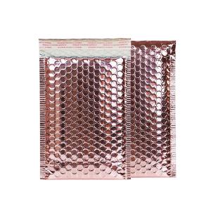 Wholesale Customizable Rose Gold Bubble Cushioning Packaging Sack from china suppliers