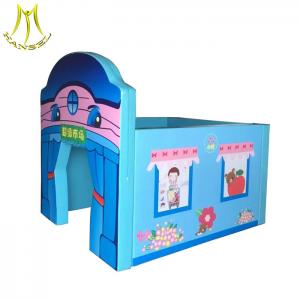 Wholesale Hansel 2018 newest design children play area maze games indoor wooden house from china suppliers