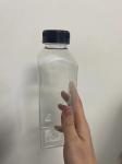 250ml 350ml 500ml Juice Bottle BPA Free Empty Square Shape Plastic PET Beverage