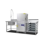 Hotel Restaurant Hood Type Industrial Commercial Dishwasher Glass Washer Dish