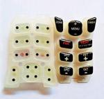 Epoxy Resin Glue Process Silicone Rubber Keypads 75 Shore A