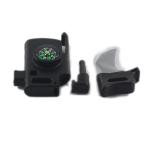 Initial Payment Multifunction Emergency Flint Fire Starter Compass Buckle with