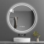 Anti fog Aluminum LED Smart Mirror 80 CRI explosion proof treatment