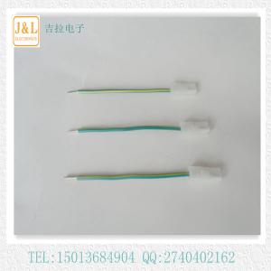 Wholesale high quality harness UL 1015# green note yellow+250 terminal rubber shell from china suppliers