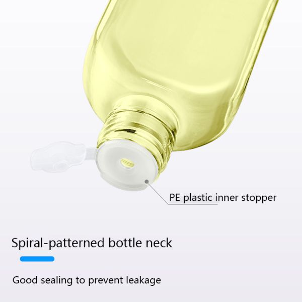 120ml PET Plastic Spray Bottle with Silver Aluminum Cap for Glycerin Packaging and Distribution
