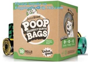 Wholesale Fabric Dog Waste Poop Bags Holder / Pet Poop Bag Dispenser With Carabiner Clip from china suppliers