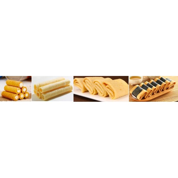 Forming Shaping Machine for Crispy Biscuit Egg Roll with capacity 13pcs/min, Stainless Steel Egg Roll Machine