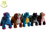 Hansel indoor playground stuffed electric animal scooter for family park