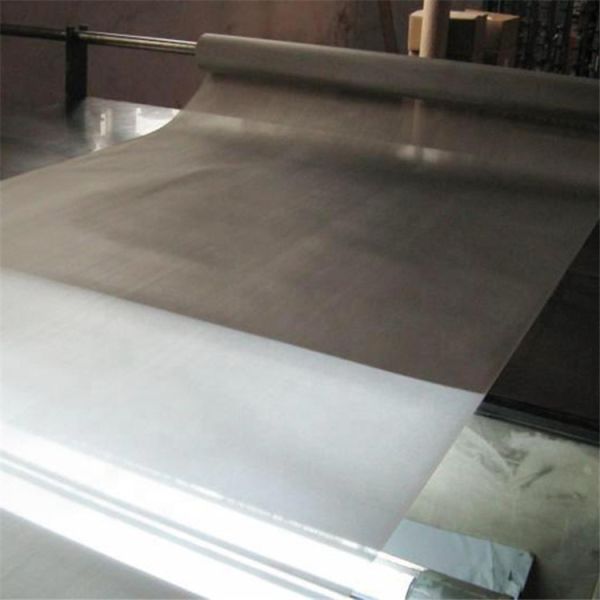 Plain Weave Fine Filter Mesh Customizable Heat Resistance For Iltering And Sieving