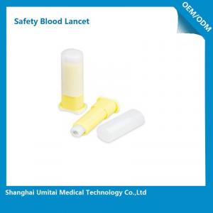 China Convenient Disposable Blood Lancet Medical Tool With CE / ISO Certification on sale
