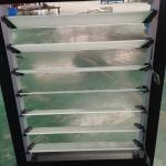 Adjustable Frosted Glass Louver Window For Bathroom With Ventilation Privacy