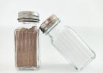 Sealed Design Clear Glass Spice Jar With Gasket High Durability